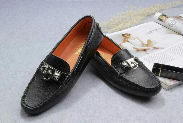 HERMES Loafers Women--006